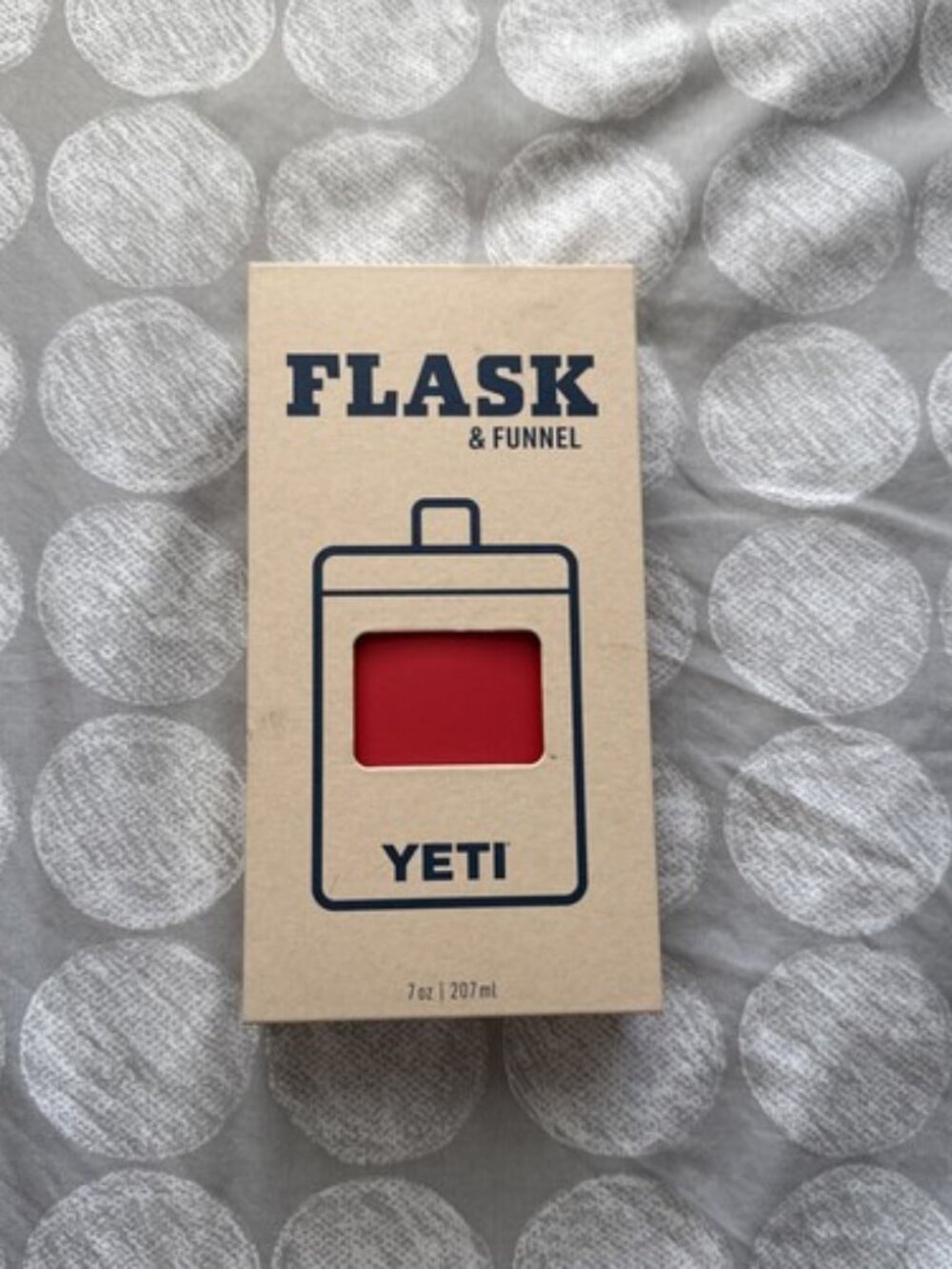 NEW Yeti Flask & Funnel 7 oz Rescue Red